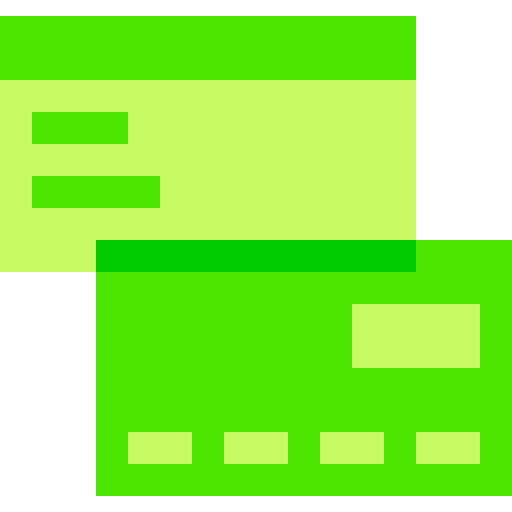 Credit card online store money card commerce and shopping icon