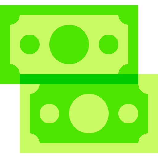 Money commerce and shopping finance business icon