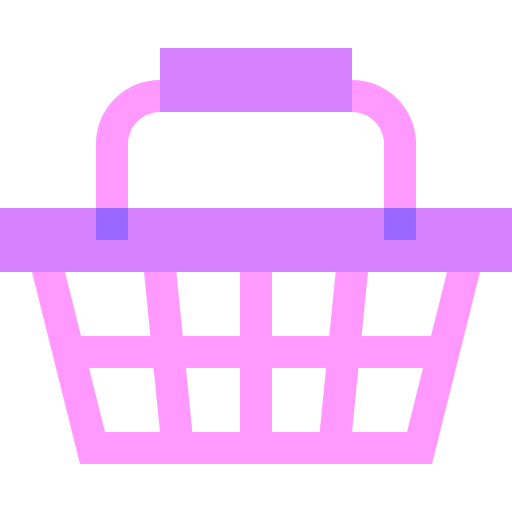 Shopping basket purchase shop container icon