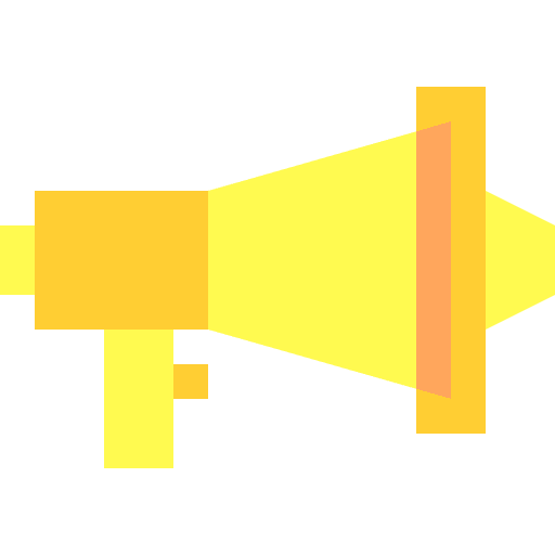 Megaphone ecommerce commerce and shopping advertising icon