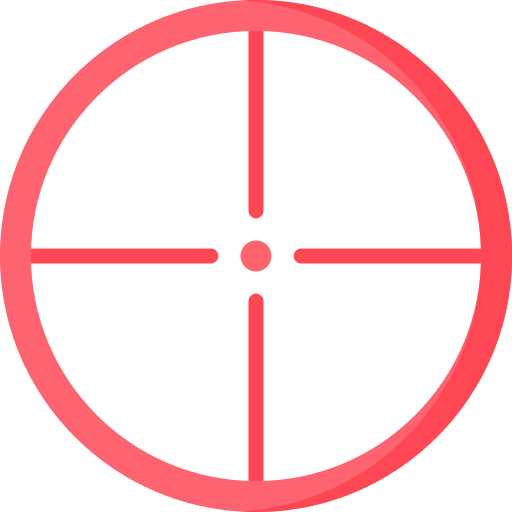 Crosshair target business miscellaneous icon