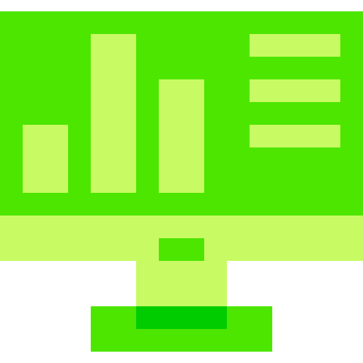 Data analytics presentation stats data analytics icon