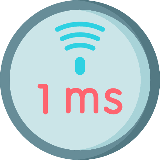 Latency latency low cloud icon