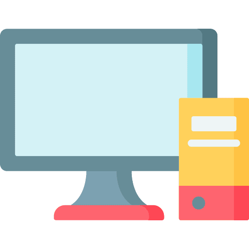 Pc pc technology game controller icon