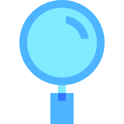 Search magnification magnifying glass magnifier icon