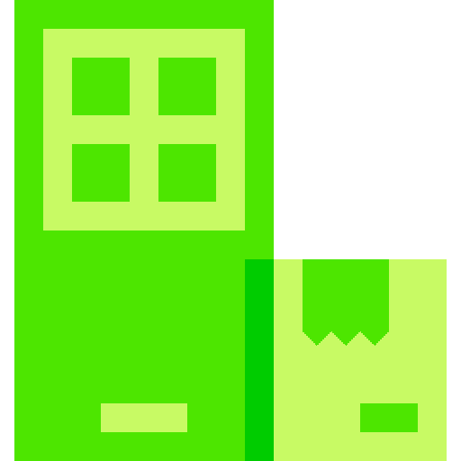 Shipping cardboard commerce and shopping house icon