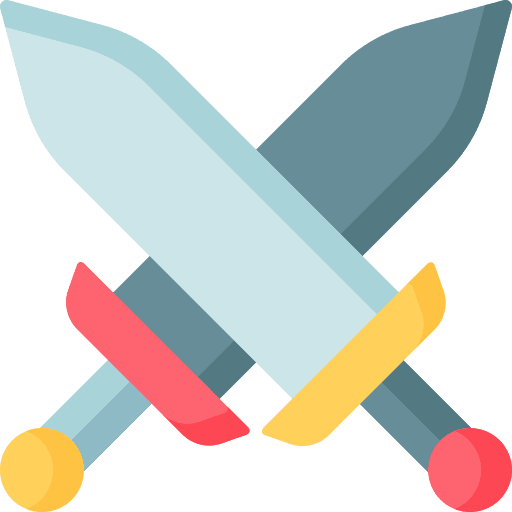 Swords video game fantasy entertainment icon
