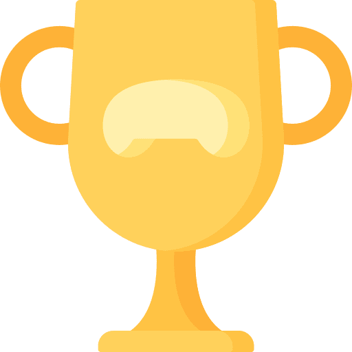 Trophy best gaming competition icon