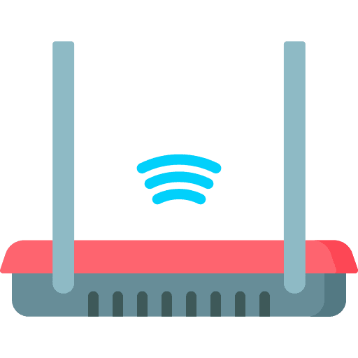 Wireless router wireless connection wireless router wifi signal icon
