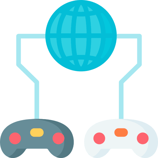 Online gaming online gaming gamepad online game icon