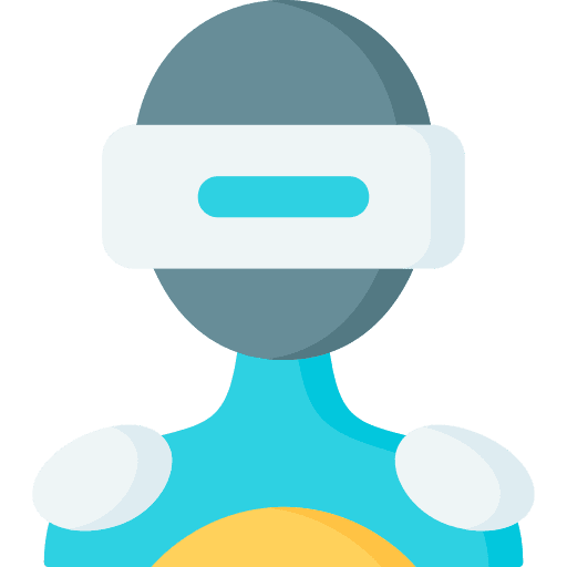 Vr game motion sensor vr glasses motion icon