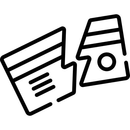 Credit card economy cut money icon