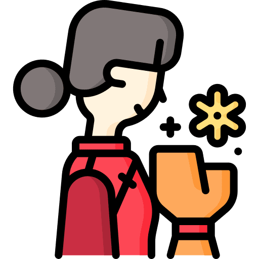 Flower bouquet avatar tradition cultures icon