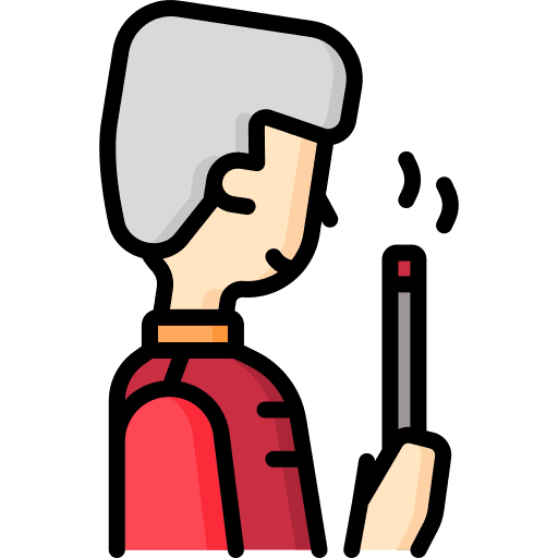 Worship asia man quingming icon