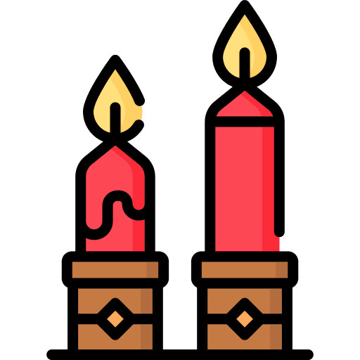 Candle chinese memorial day cultures icon