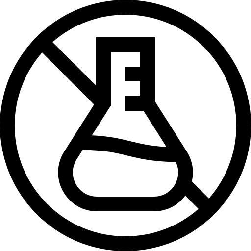 No preservatives no preservatives prohibited forbidden icon