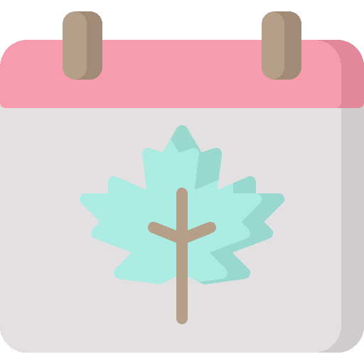 Calendar calendar autumn date icon