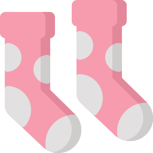Socks fashion feet clothing icon