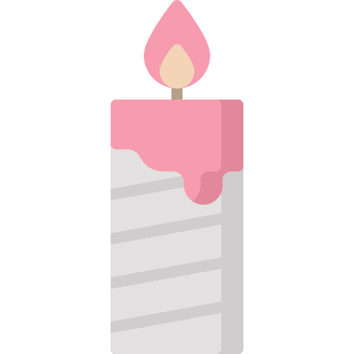 Candle candle wellness decoration icon