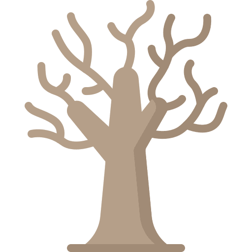Tree gardening garden ecology icon