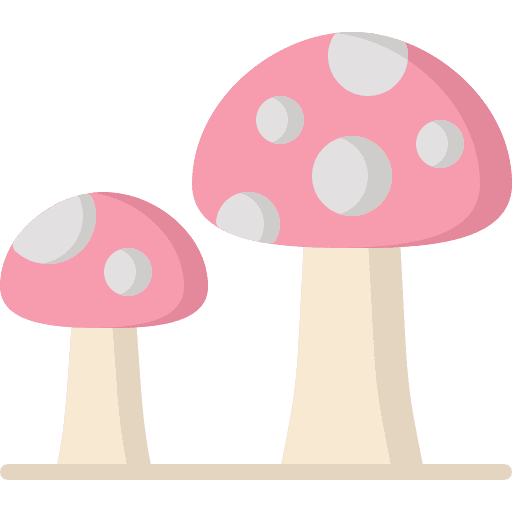 Mushrooms fall mushrooms vegetable icon