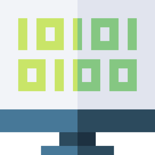 Binary code binary code binary codes message icon
