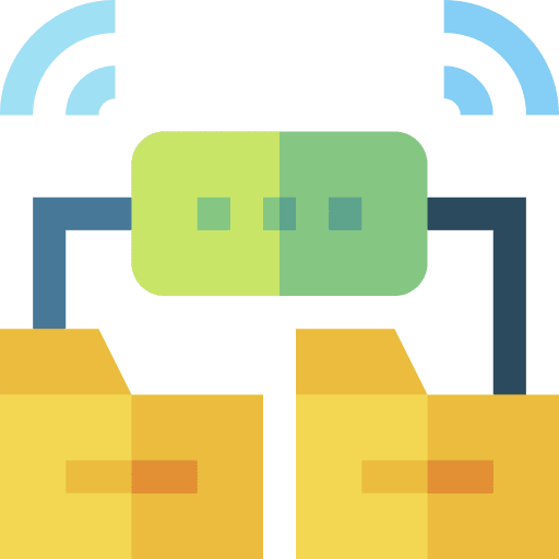 File sharing dem file office material data storage icon