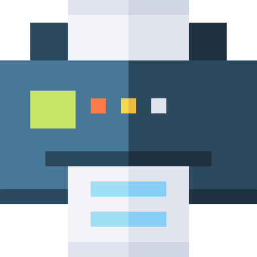 Printer printer ink electronics icon