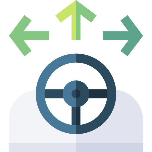 Autonomous car smart car transport transportation icon