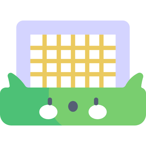 Goal post play sports and competition soccer icon