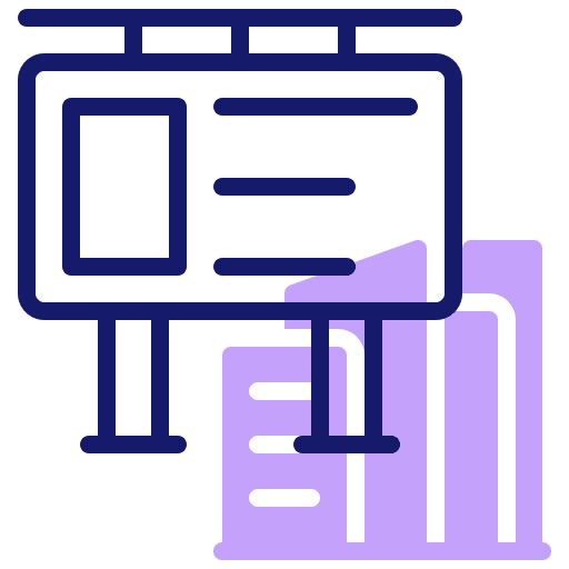 Billboard advertising marketing billboard icon