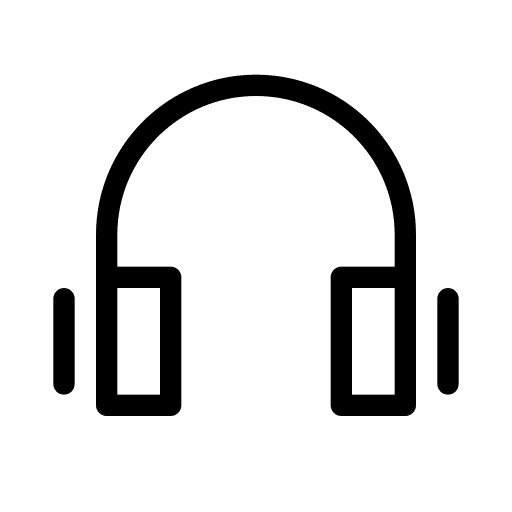 Audio audio audio headphone music headphones icon