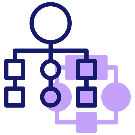 Structure hierarchy business business and finance icon