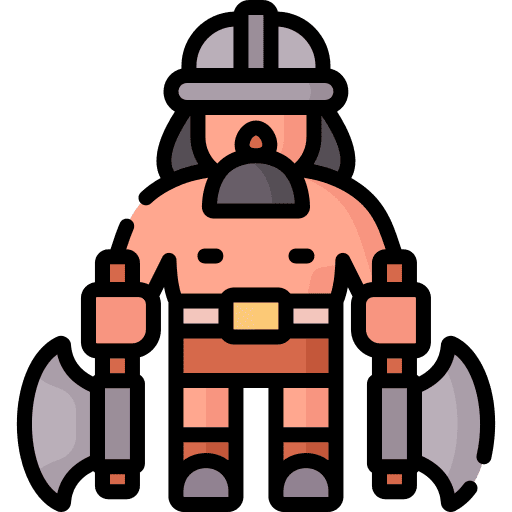Barbarian costume fashion barbarian icon