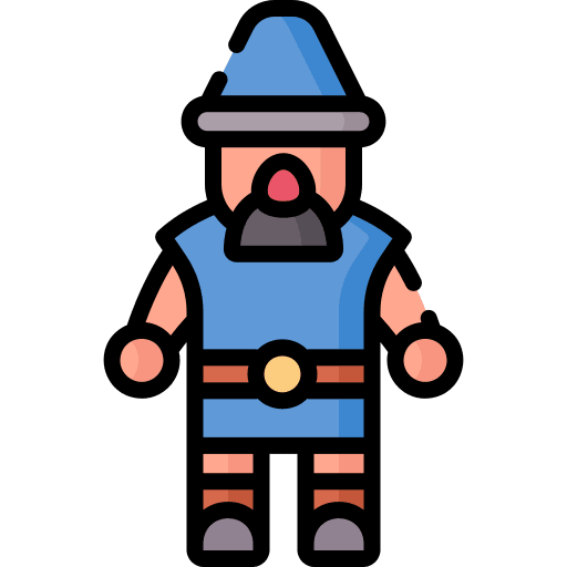 Dwarf costume hat elf icon