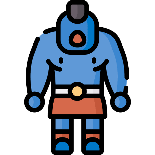 Giant giant cyclops caveman icon