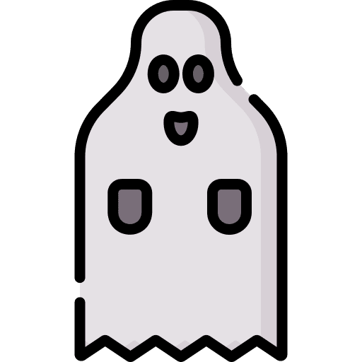 Ghost cultures paranormal character icon