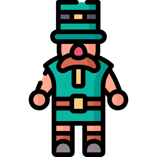 Leprechaun saint patrick ireland costume icon