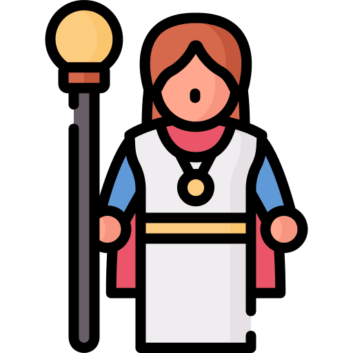 Priest cultures professions and jobs man icon
