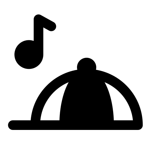 Kids music and multimedia genre instrument icon