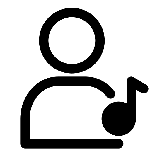 User instrument opera movement icon