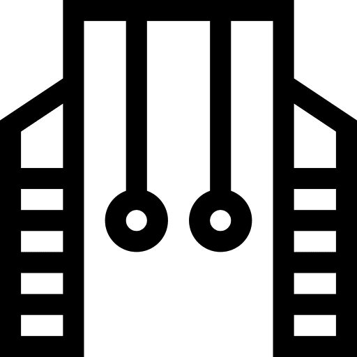 Rings rings gymnastic sports and competition icon