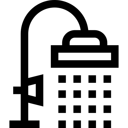 Shower head cleaning washing wash icon