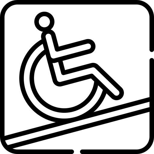 Wheelchair wheelchair disability people icon