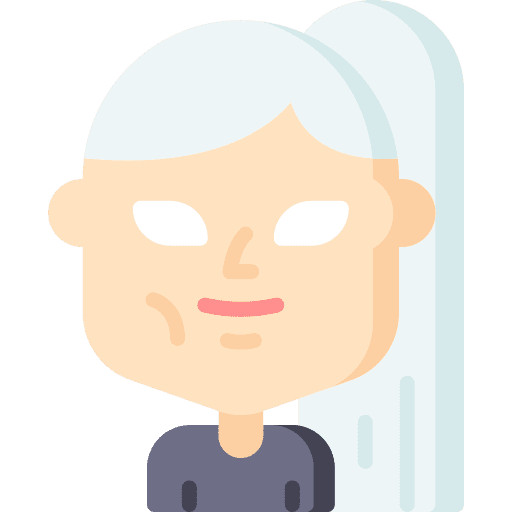 Elf woman fantasy legend icon