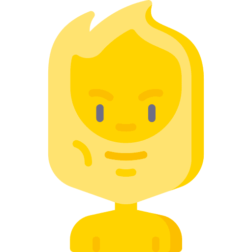 Fireman people superpower fire icon