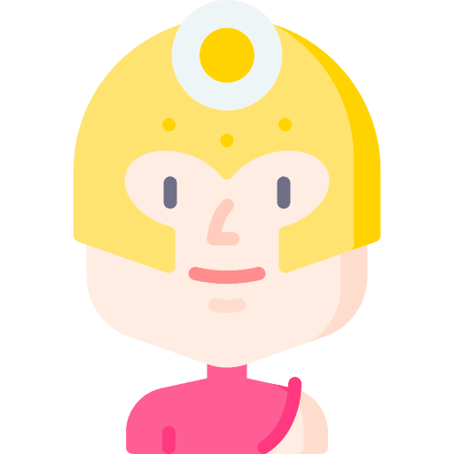 Man man helmet avatar icon