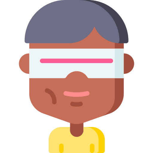 Mutant man science fiction mask icon