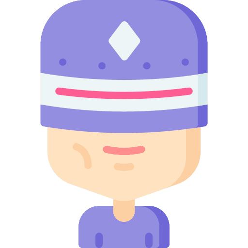 Mutant science fiction character man icon