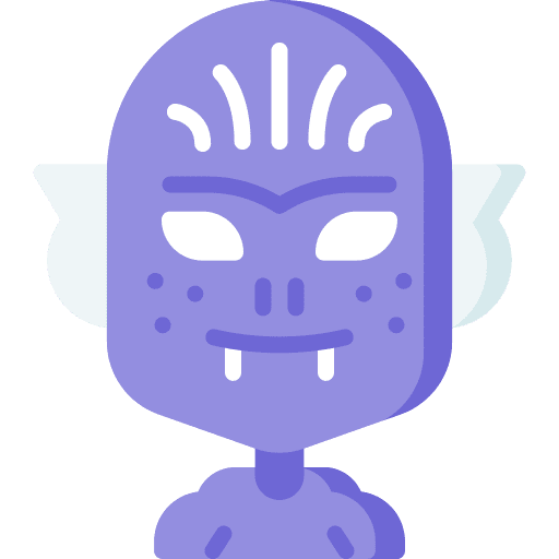 Alien space character user icon